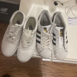 shoes vans n superstars