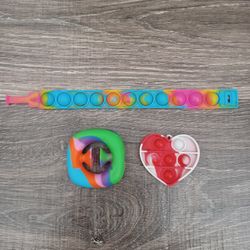 Silicone Pop It Fidget Toys