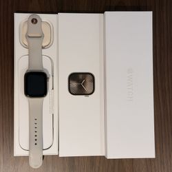 Apple Watch Series 7 Gold Stainless Steel 