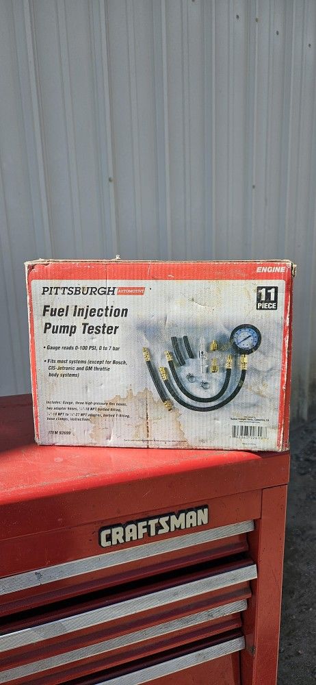 Fuel Injection Pump Tester Used