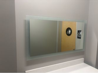LED anti fog mirrors