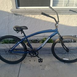 Men's 26" Blue Aluminum Beach Cruiser 
