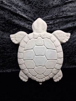 Durable concrete turtle stepping stones