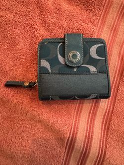 Small Coach signature wallet