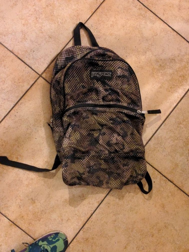 Jansport Camo Backpack