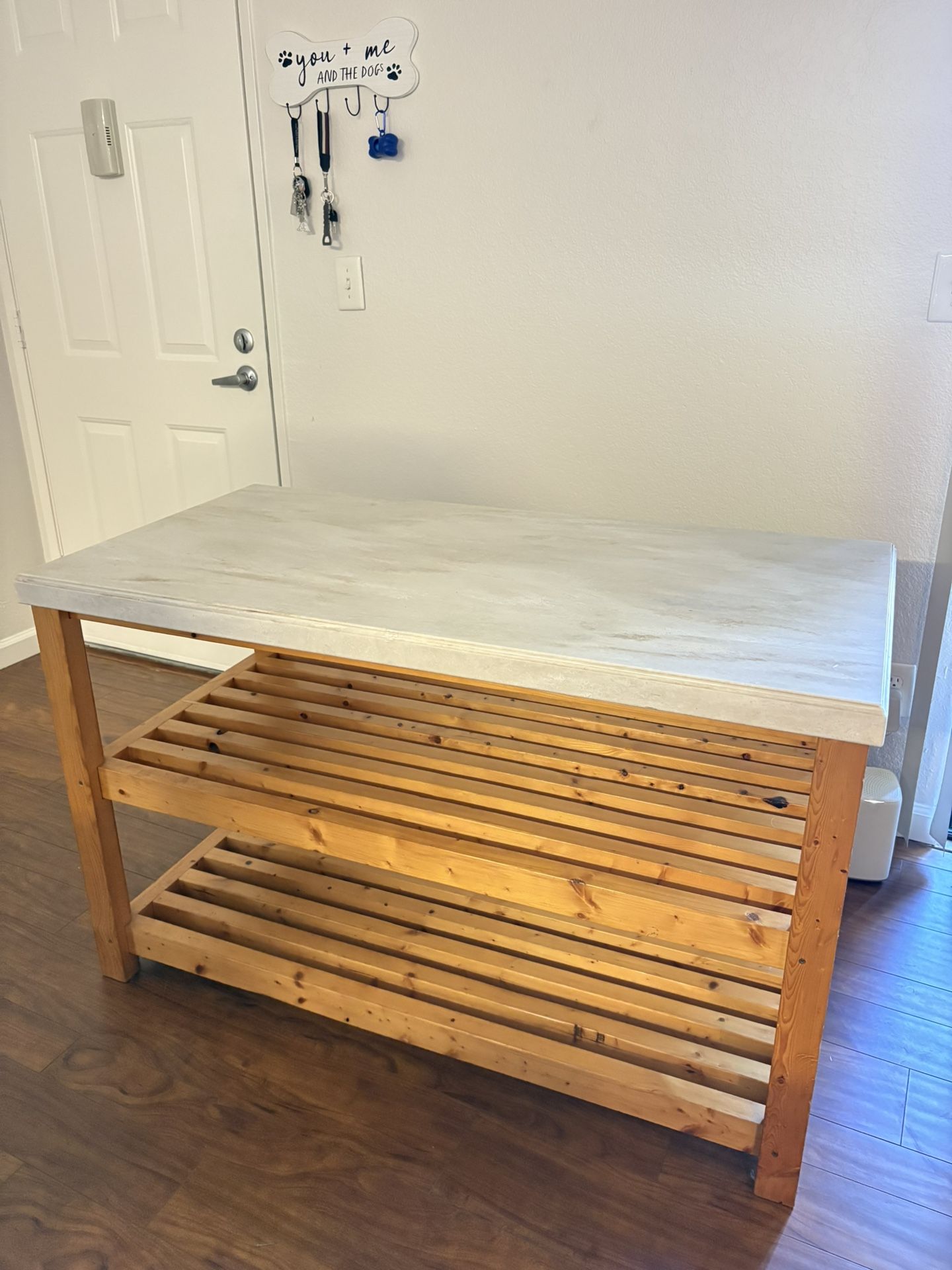 Side Table/Shoe rack