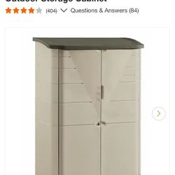 Rubbermaid Shed