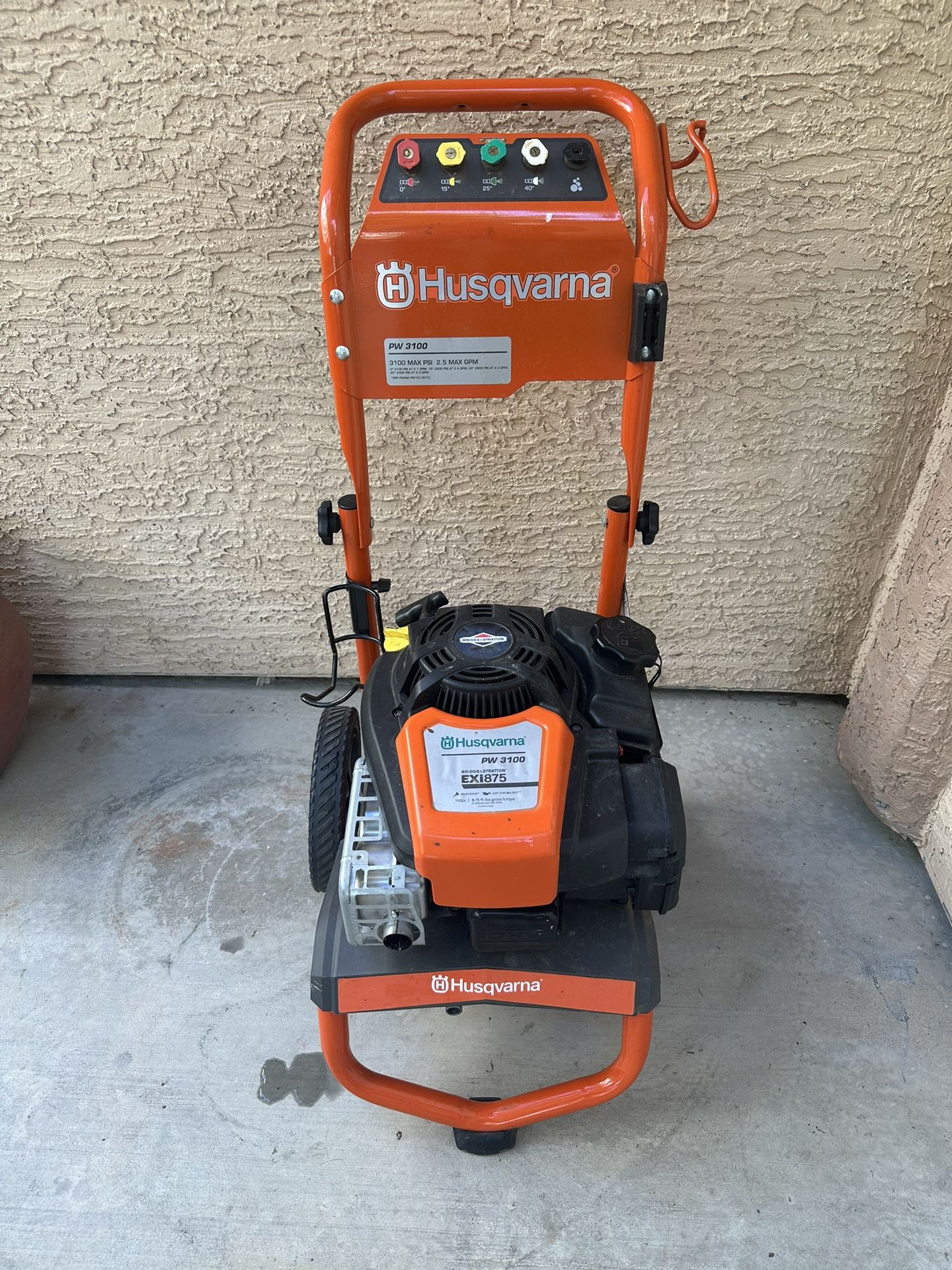Read Description Husqvarna 3100 PSI / 2.5 GPM Gas Pressure Washer
