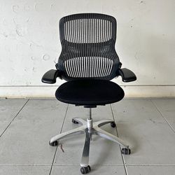 Used Knoll Generation Office Chairs - Black & Chrome