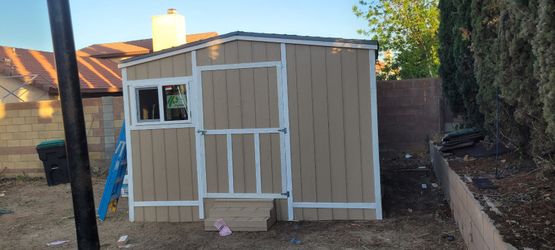 12Wx12Dx8H Storage Sheds Tiny Home