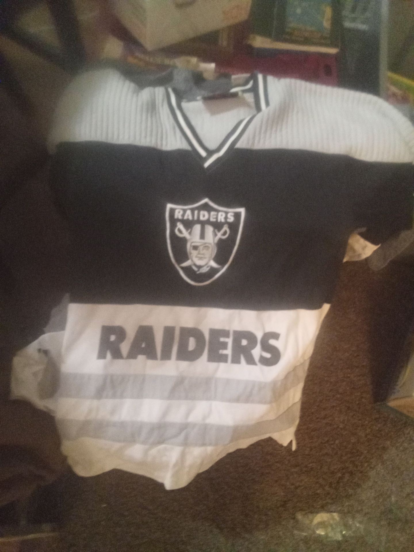 Used Raiders collectables
