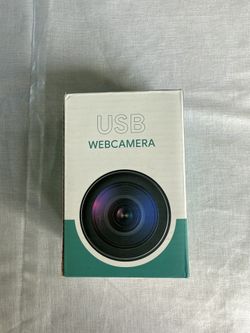 1080p USB Webcam with Built-in Microphone – Plug & Play