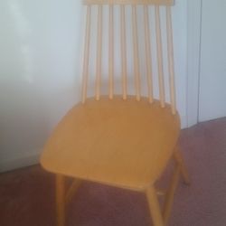 Oak Wooden Chair -  Only One