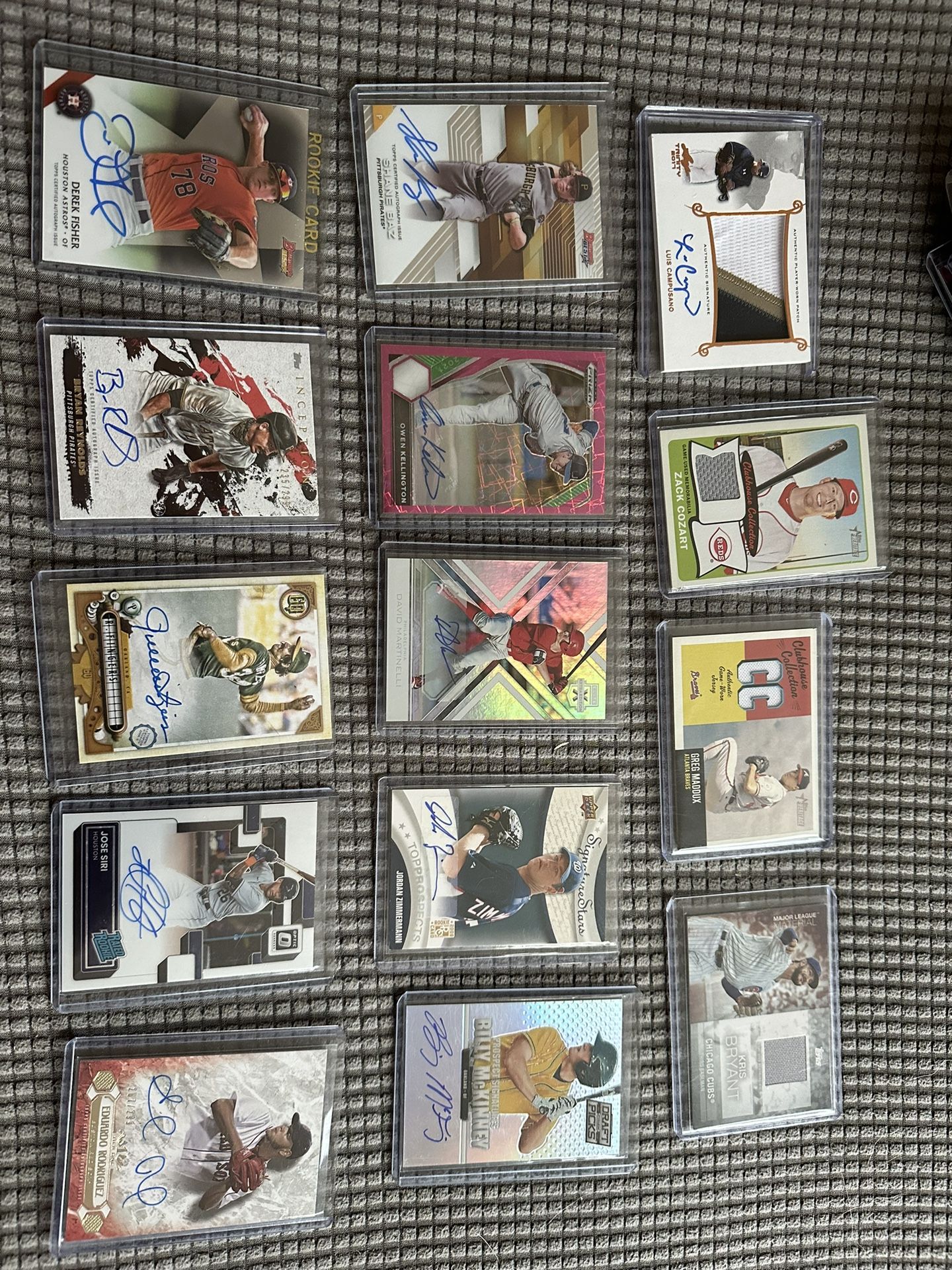 Baseball And Some Foot Ball Cards. Autos Variants Patches And Numbered Cards