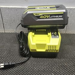 Ryobi Battery And Charger