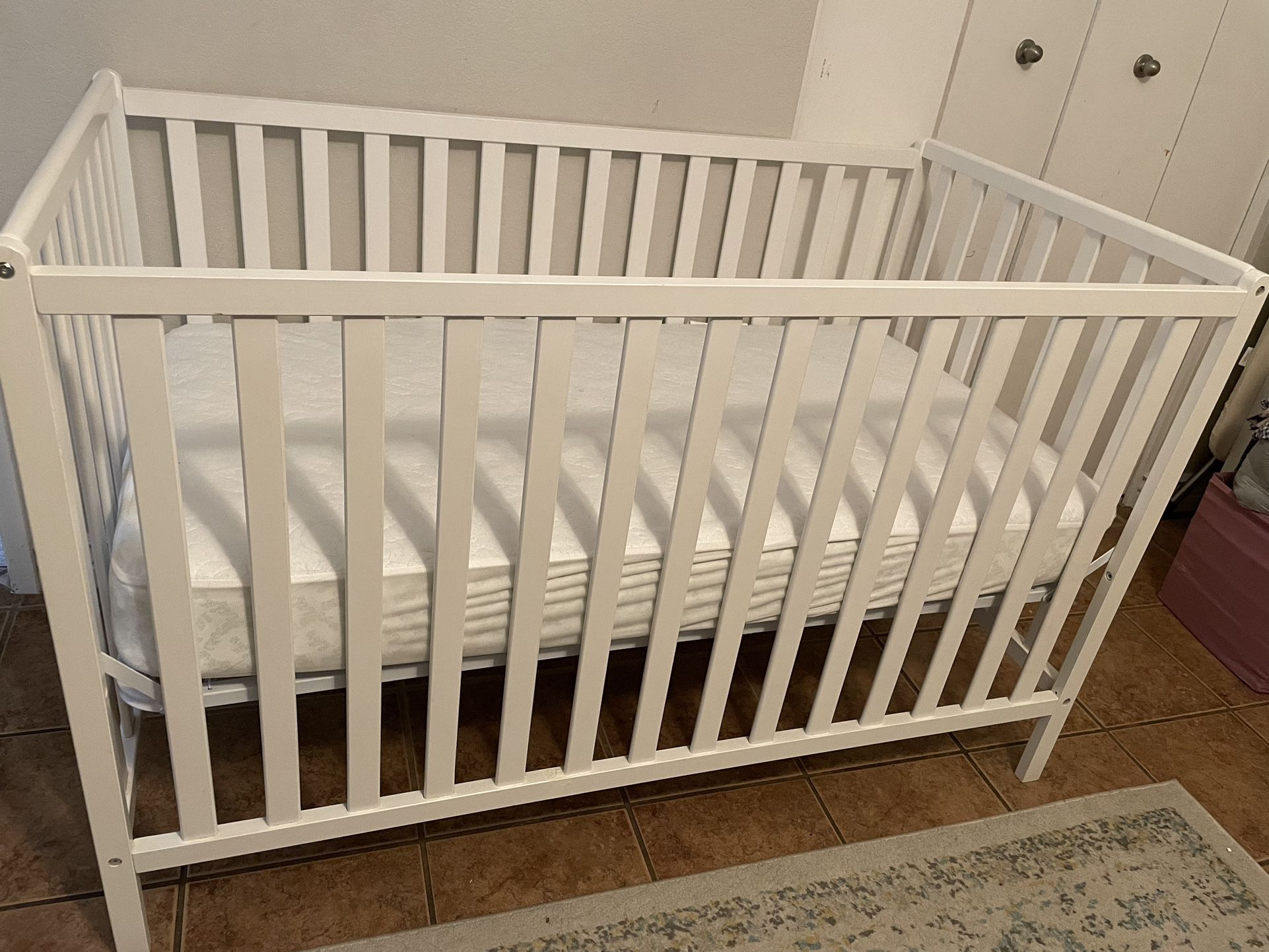 Baby Crib and Mattress 