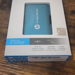HP P500 500GB USB-C External Solid State Hard

