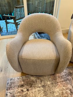 Swivel accent chairs