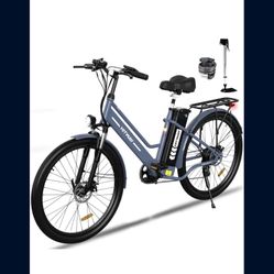 HITWAY Electric Bike for Adults 26" x2.35 Electric Mountain Bike with 500W Motor, Ebkie with 36V 15AH Removable Battery Bicycle, Long Range 21-55mile 