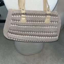 Ladies Purse. Woven Pattern 