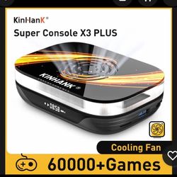 Kinhank Super Console X3 Plus Retro Game Console 60000 Games for Dc/ss/mame/arca