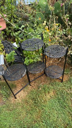 5 tier garden and house decoration rack