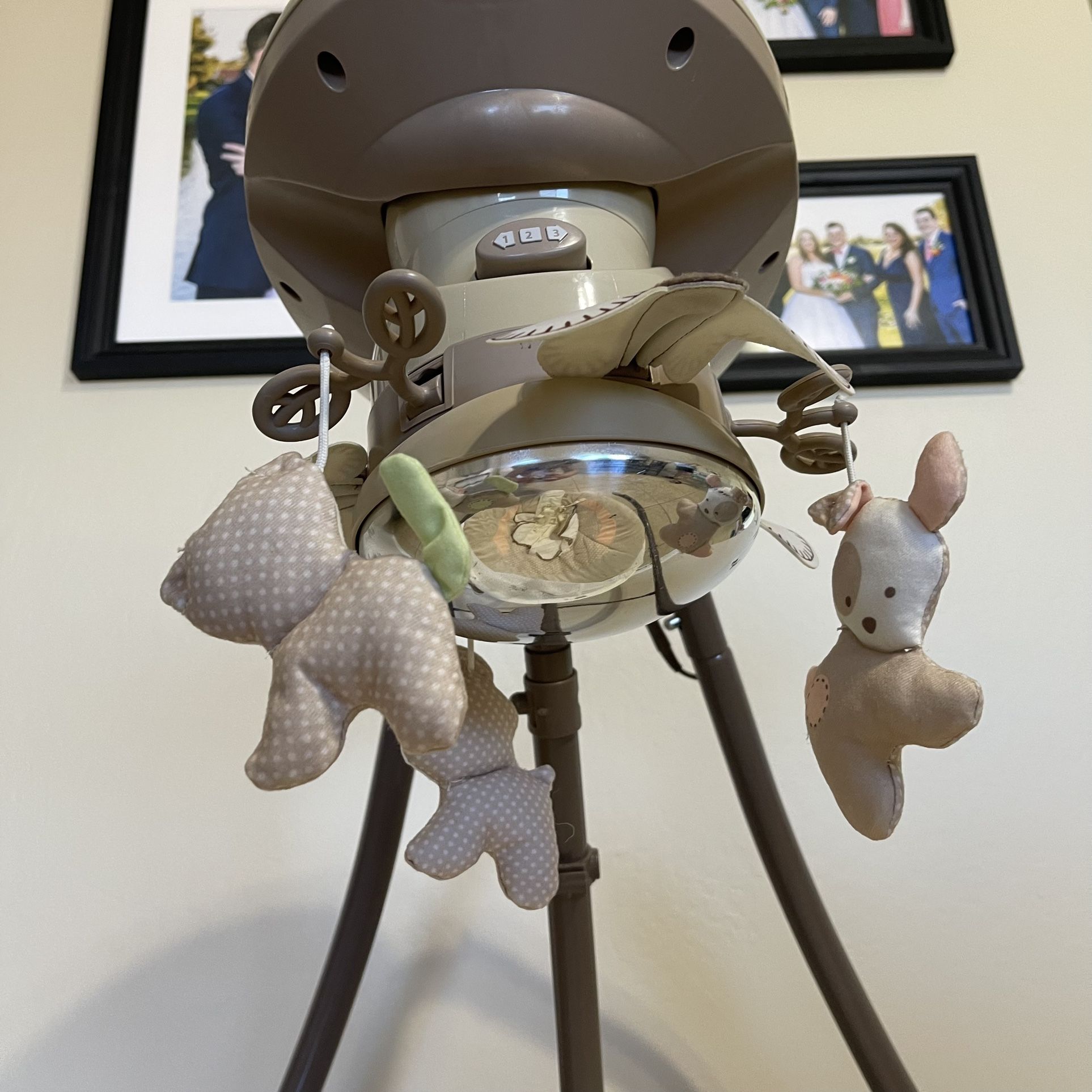 FisherPrice Baby Swing Snugapuppy Cradle & Swing for Sale in Phoenix, AZ OfferUp