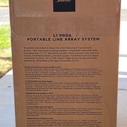 Bose L1 Pro8 Portable Line array system 