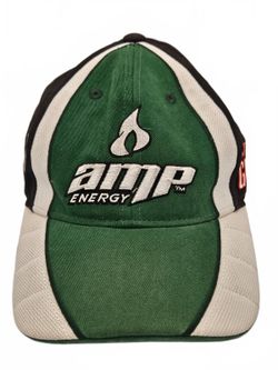 NASCAR Dale Earnhardt Jr 88 Amp Energy Black Green Hat