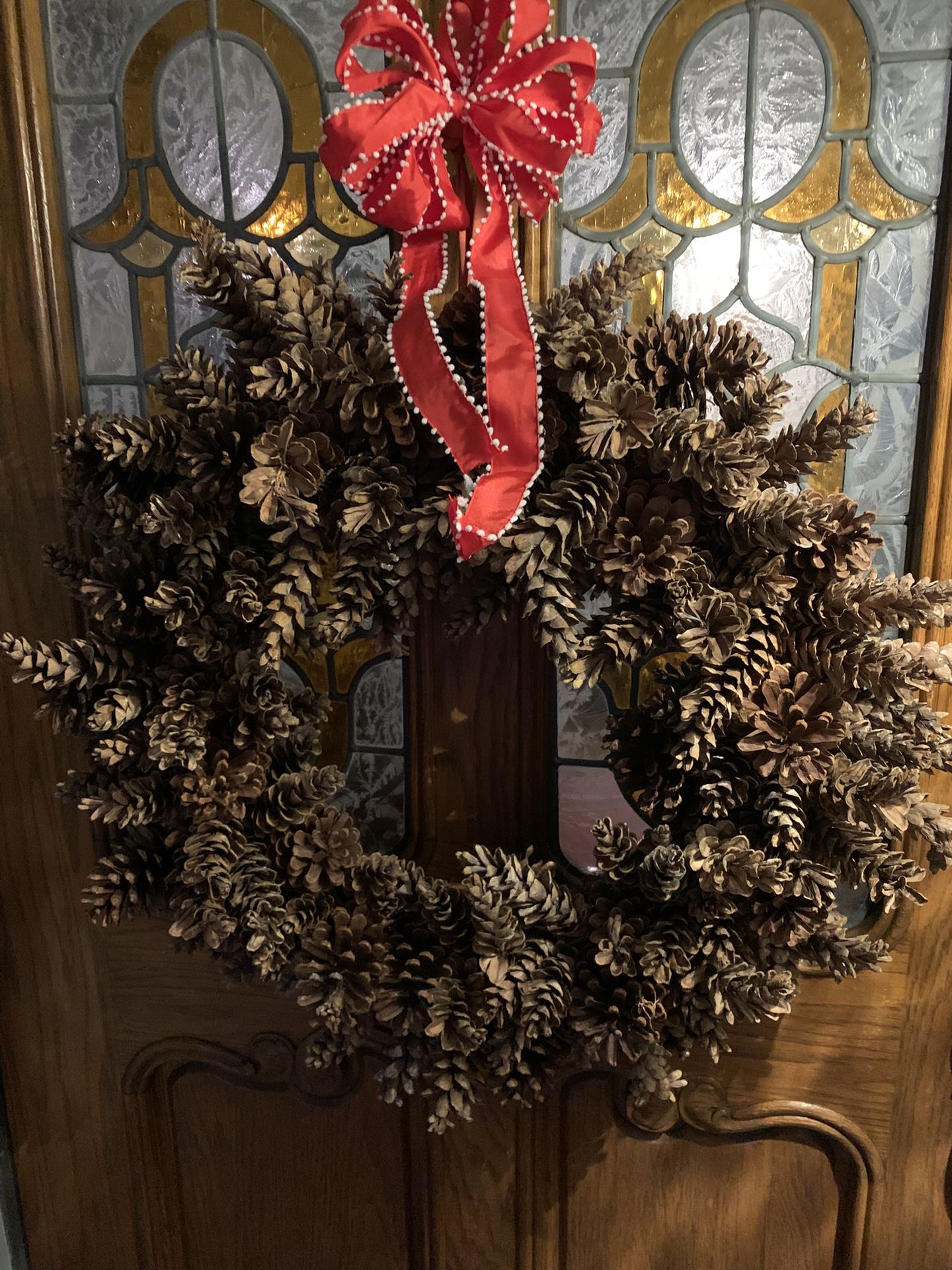 Pine Cone Wreath GREAT CONDITION.