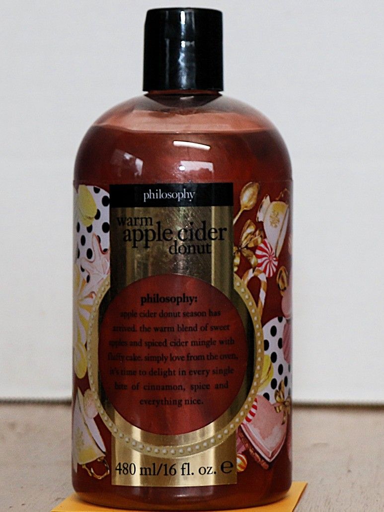 Philosophy Apple Cider Donut (Christmas Iridescent) 16oz New, Unsed, Sealed