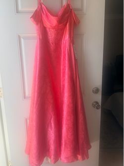 New Pink Formal Gown – Altered for 5’2”–5’4