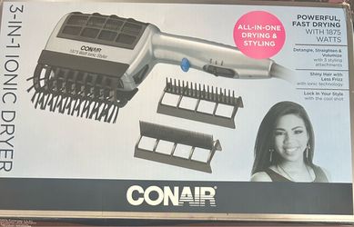Conair 3‑in‑1 Ionic Hair Dryer – 1875W