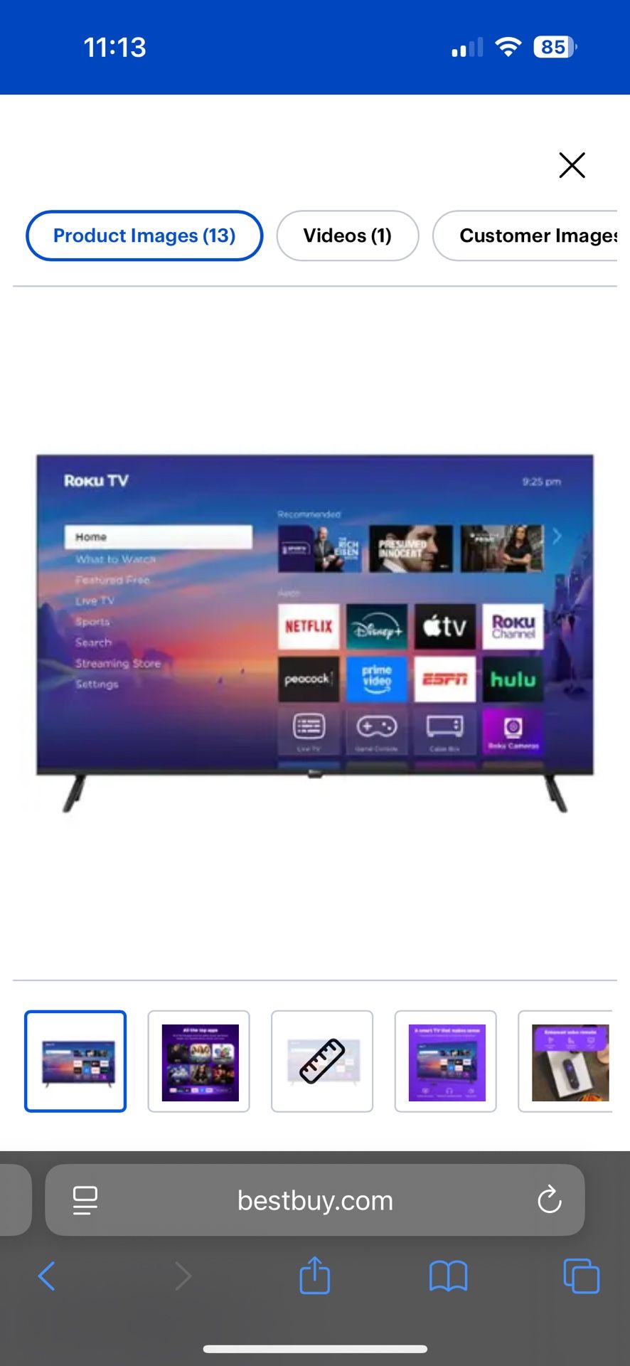 50” Roku TV