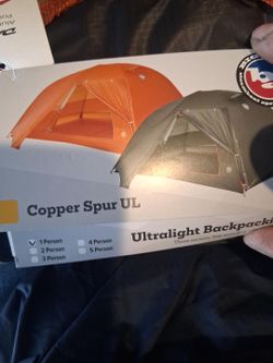 REI one man tent big anges and a zempire aerospeed footprint HD both brand new