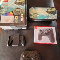 Nintendo Switch – OLED Model: The Legend of Zelda: TOTK Edition Bundle