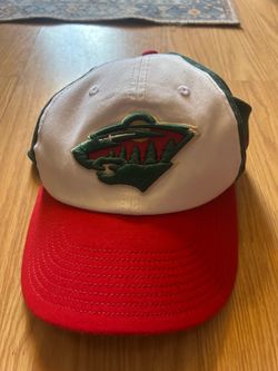 Minnesota Wild Fanatics Branded Team Apparel NHL Logo Adjustable Hockey Hat