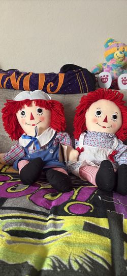 Raggedy Ann and Andy doll