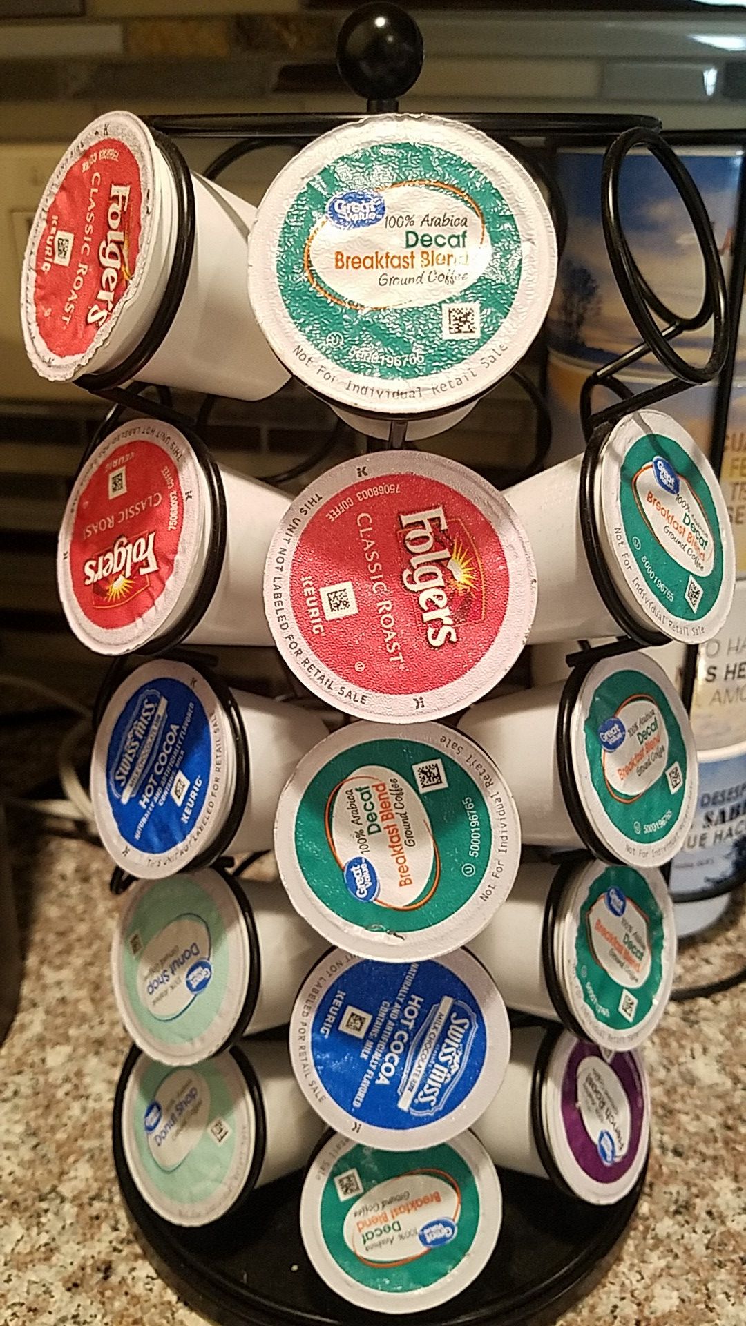 Kcup keurig rack/holder