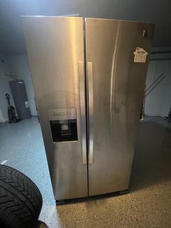Kenmore Side-by-Side Stainless Steel Refrigerator