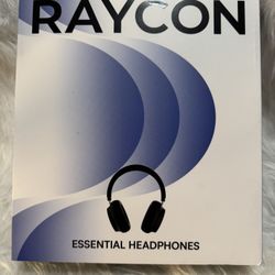 RAYCON Essential Headphones W/ ACTIVE NOISE CANCELLING 50-HOUR BATTERY