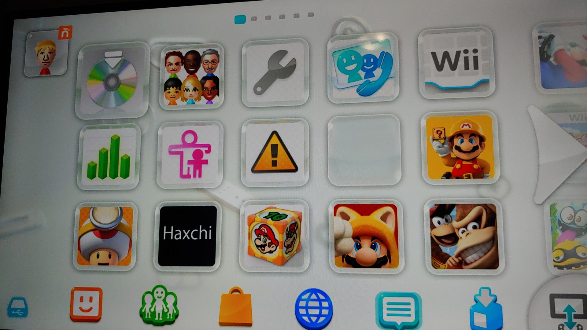 Wii U Hacked with 126 gb 6 controllers