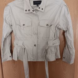 Women's Size Small,  Banana Republic Beige Jacket 