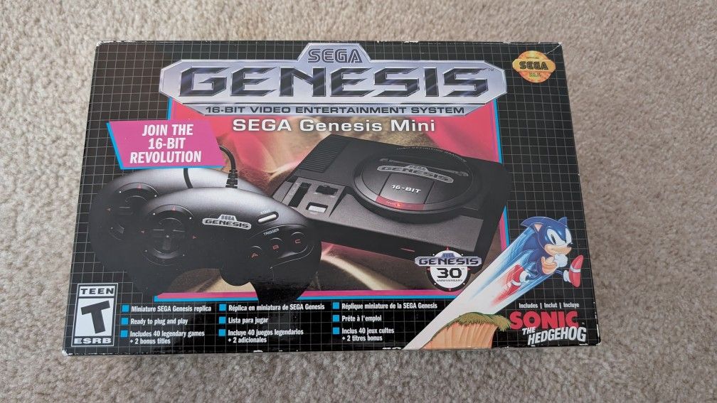 Sega Genesis Mini Classic New In Box