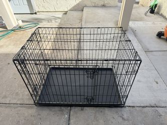 2-Door Folding Dog Crate