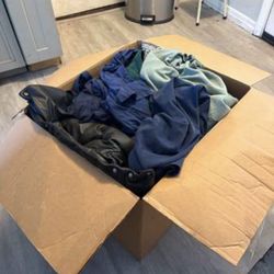 GIANT Box Of Clothes From Garage Sale