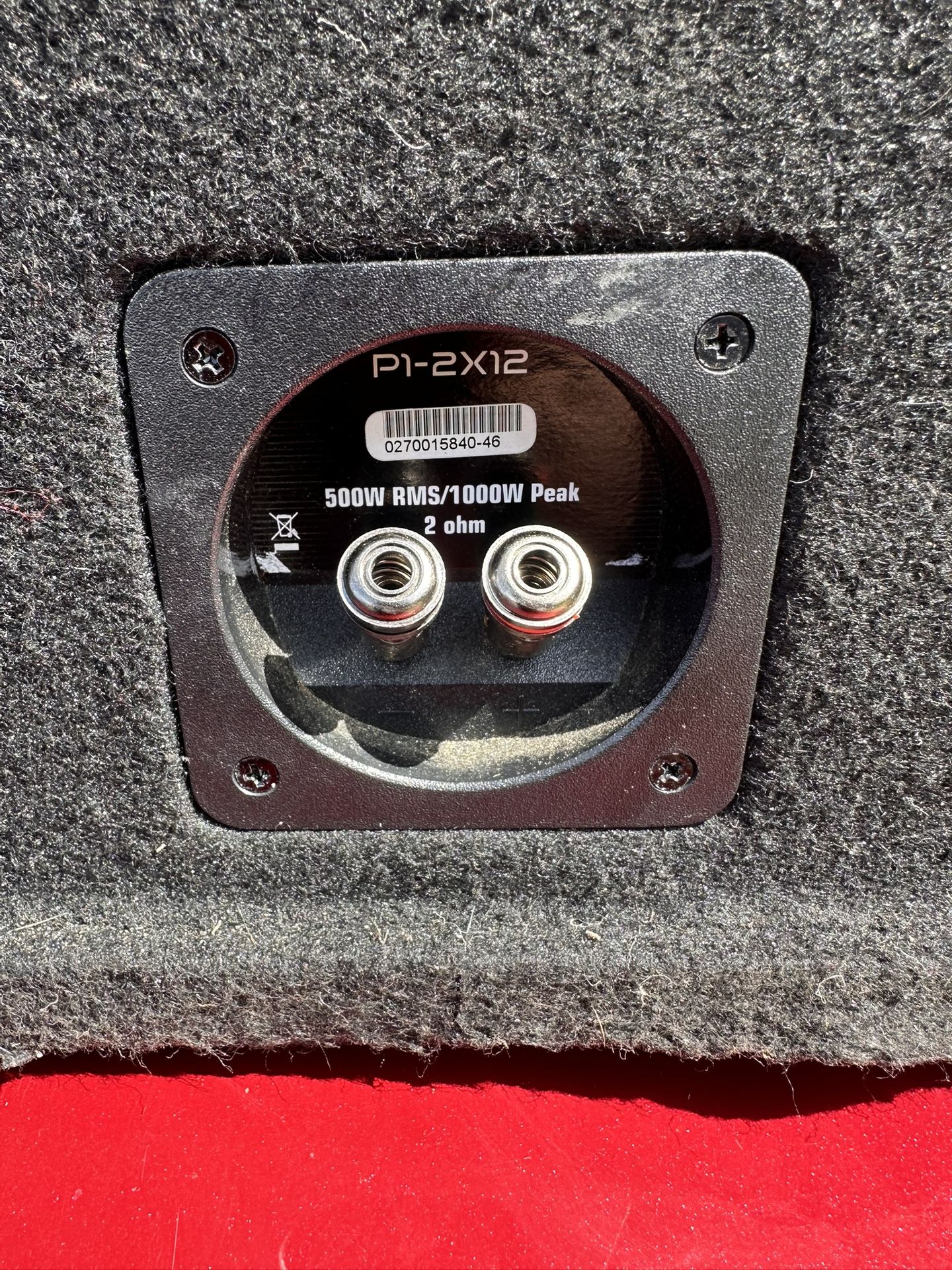 Rockford Fosgate P3x12’s