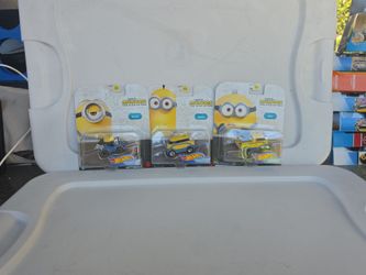 Minions hotwheels.