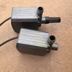 Two pondmaster 12b mag drive pumps 1200 Gph Saltwater Aquarium 