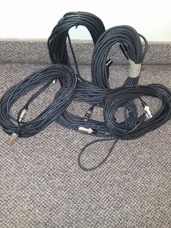 50FT XLR / 35FT XLR CABLES